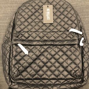 MZ WALLACE Metro Backpack (Medium) in Black